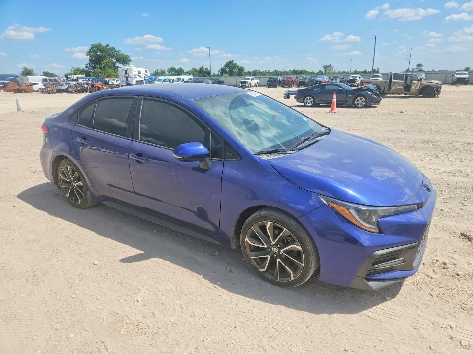 2022 Toyota Corolla VIN 5YFS4MCE5NP118490 COPART salvage auction — REAR END, Tx - Bonded Title - Salvage, sold $3,650 on 2026-07-22 (photo 4)