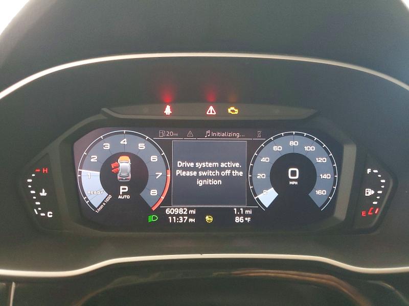 2021 Audi Q3 VIN WA1DECF31M1040636 COPART salvage auction — MINOR DENT/SCRATCHES, NE - CERTIFICATE OF TITLE, sold $13,300 on 2026-07-28 (photo 9)