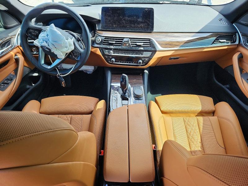 2023 BMW 5er VIN WBA33AG09PCM09829 COPART salvage auction — FRONT END, Fl - Certificate Of Destruction, sold $175 on 2026-07-29 (photo 8)