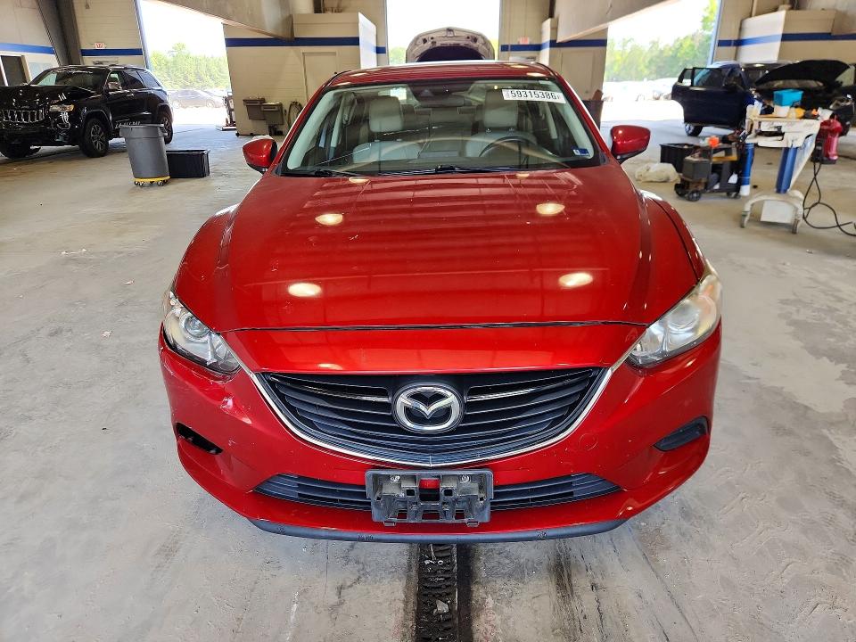 2017 Mazda 6 VIN JM1GL1V53H1119330 COPART salvage auction — FRONT END, Va - Cert Of Title - Salvage, sold $3,950 on 2026-07-17 (photo 5)