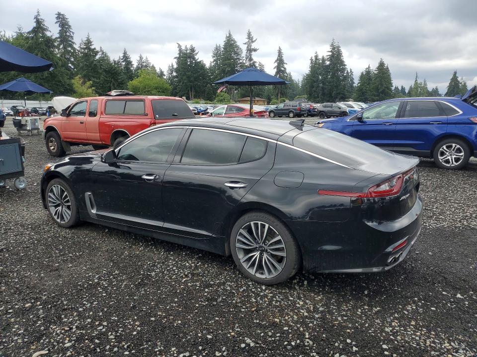 2018 Kia Stinger VIN KNAE25LA6J6035283 COPART salvage auction — NORMAL WEAR, Wa - Vehicle Cert Of Ownership-Titl, sold $1,650 on 2026-07-31 (photo 2)