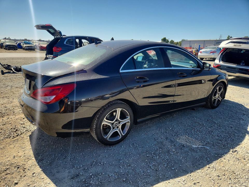 2018 Mercedes-benz Cla-class VIN WDDSJ4EB5JN581867 COPART salvage auction — REAR END, CA - SALVAGE CERTIFICATE, sold $125 on 2026-07-21 (photo 3)
