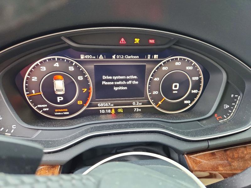 2018 Audi Q5 VIN WA1BNAFYXJ2105965 COPART salvage auction — SIDE, Nj - Cert Of Title-Salvage, sold $150 on 2026-07-30 (photo 9)