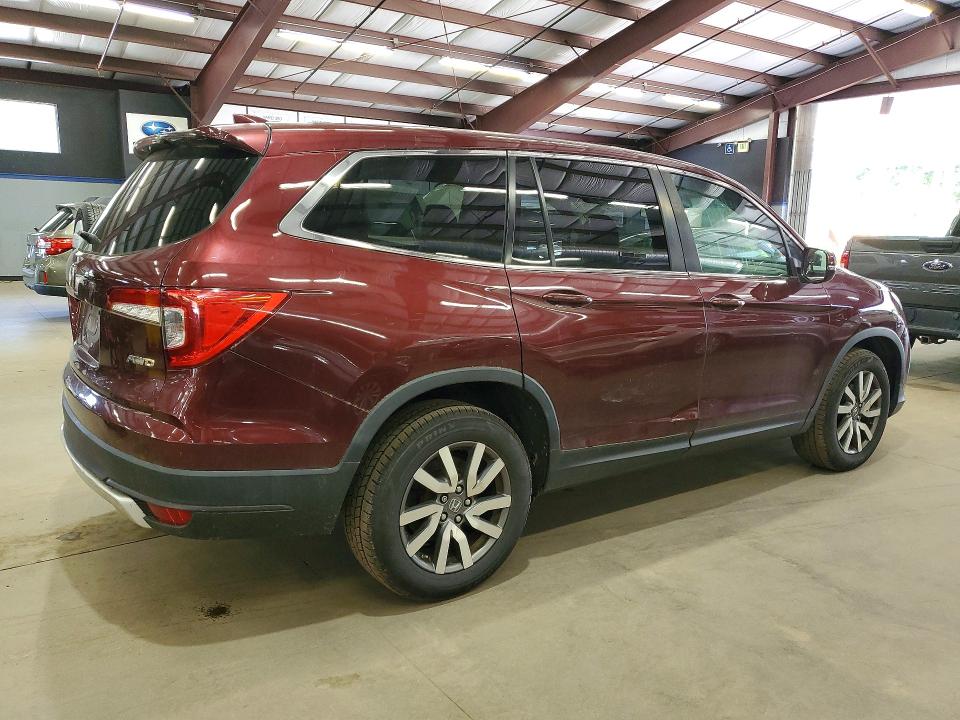 2020 Honda Pilot VIN 5FNYF6H33LB038461 COPART salvage auction — SIDE, CT - CERTIFICATE OF TITLE, sold $7,600 on 2026-07-31 (photo 3)
