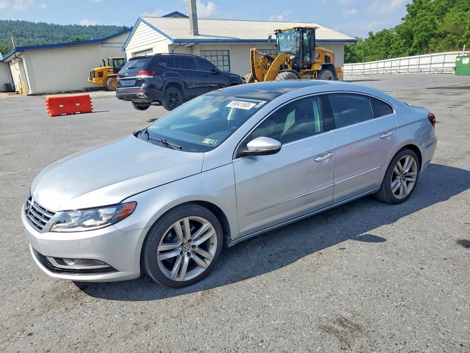 2014 Volkswagen Cc VIN WVWRP7AN9EE523517 COPART salvage auction — FRONT END, Pa - Cert Of Title, sold $1,100 on 2026-07-14 (photo 1)
