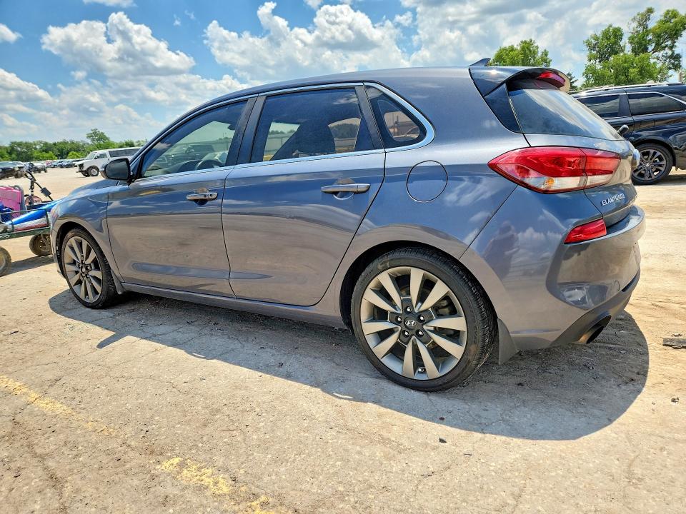 2018 Hyundai Elantra VIN KMHH55LC6JU039429 COPART salvage auction — WATER/FLOOD, MT - CERTIFICATE OF TITLE, sold $1,925 on 2026-08-02 (photo 2)