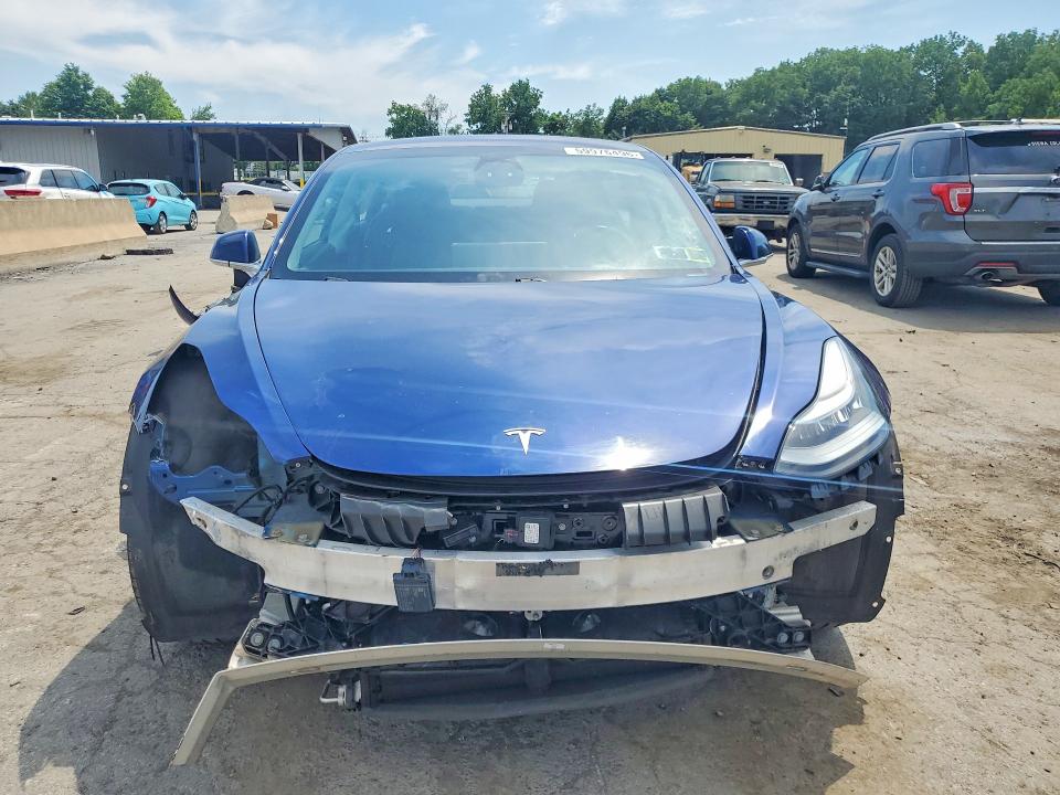 2018 Tesla Model 3 VIN 5YJ3E1EB8JF130397 COPART salvage auction — FRONT END, Ny - Mv-907A Salvage Certificate, sold $7,400 on 2026-07-16 (photo 5)
