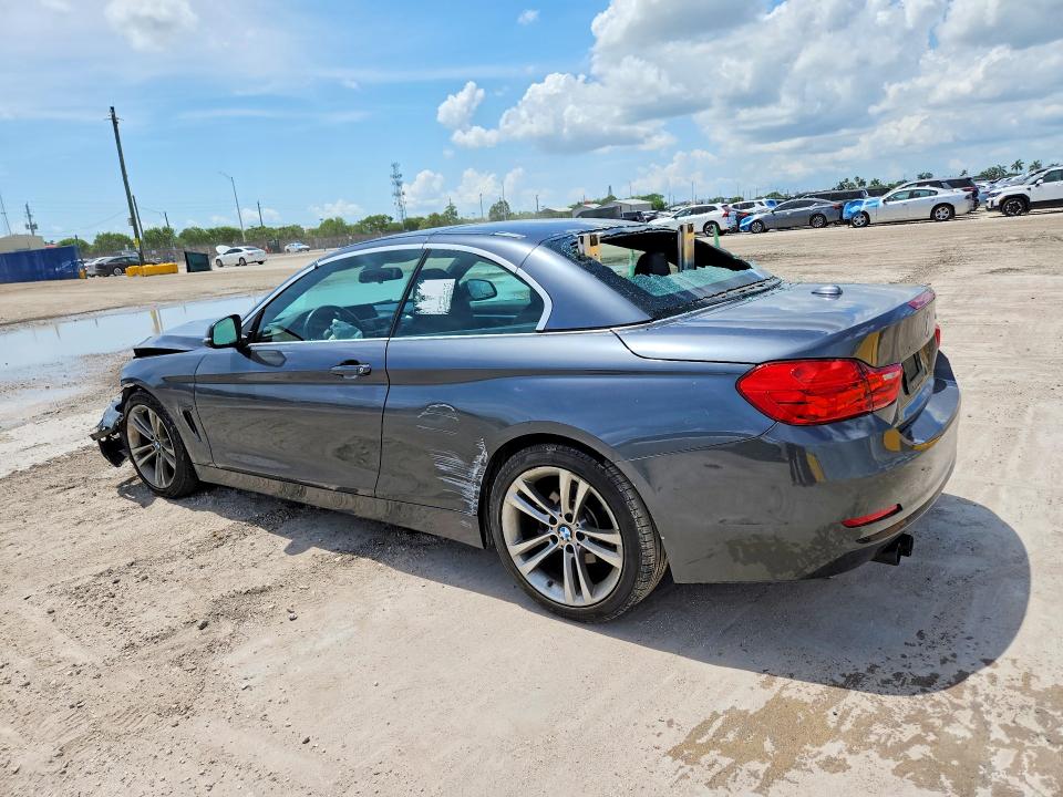 2017 BMW 4er VIN WBA4U7C5XH5H19471 COPART salvage auction — FRONT END, Fl - Cert Of Title Slvg Rebuildable, sold $1,650 on 2026-08-19 (photo 2)