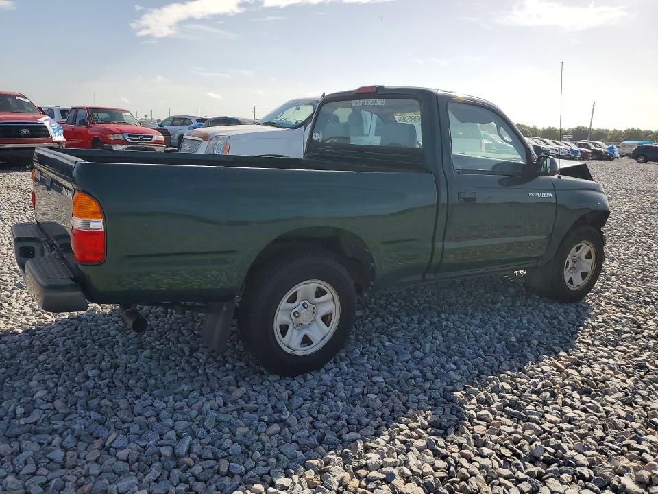 2002 Toyota Tacoma VIN 5TENL42N82Z144511 COPART salvage auction — FRONT END, Fl - Cert Of Title Slvg Rebuildable, sold $2,550 on 2026-07-31 (photo 3)