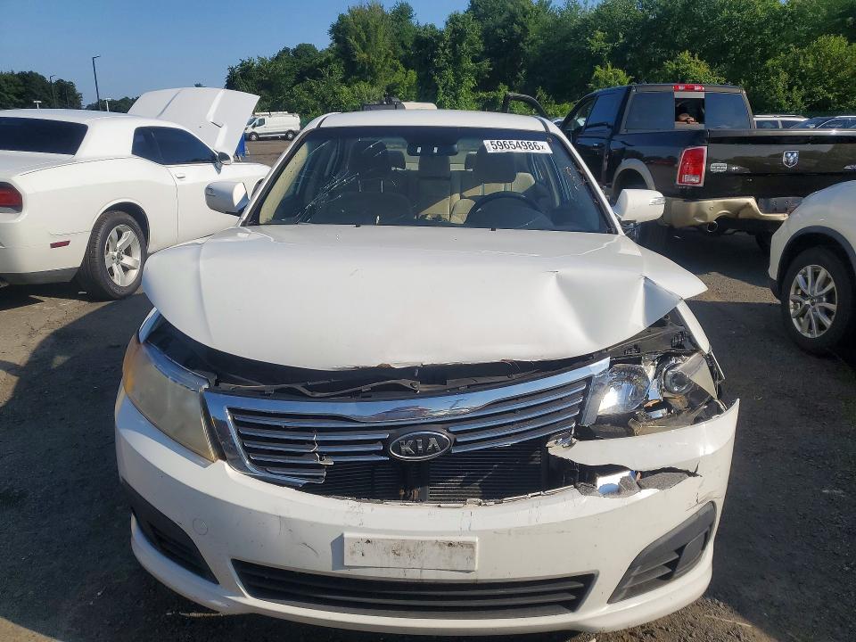 2009 Kia Optima VIN KNAGE228995311826 COPART salvage auction — FRONT END, CT - CERT OF TITLE-SALVAGE, sold $550 on 2026-07-16 (photo 5)