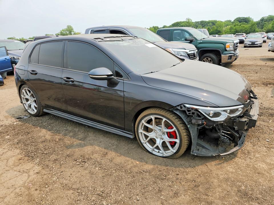 2022 Volkswagen Gti VIN WVWS87CD8NW221147 COPART salvage auction — FRONT END, Ct - Cert Of Title-Salvage, sold $7,800 on 2026-08-07 (photo 4)
