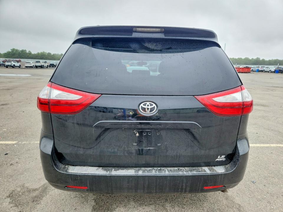 2015 Toyota Sienna VIN 5TDJK3DCXFS097167 COPART salvage auction — MINOR DENT/SCRATCHES, NY - CERTIFICATE OF TITLE, sold $4,700 on 2026-07-22 (photo 6)