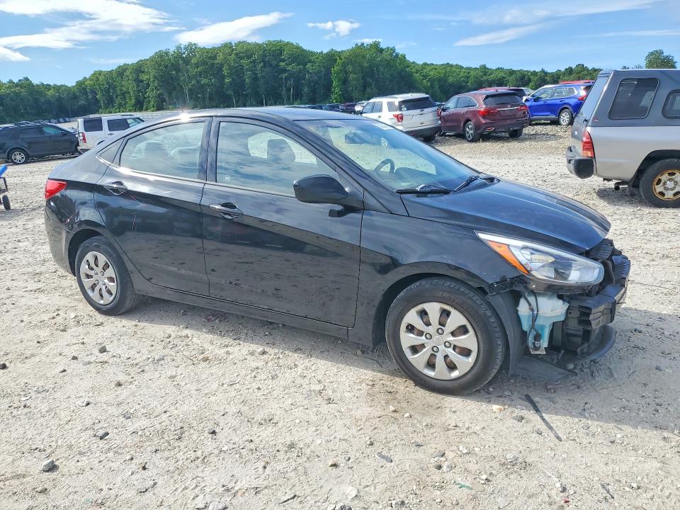 2017 Hyundai Accent VIN KMHCT4AE2HU312570 COPART salvage auction — FRONT END, Ct - Cert Of Title-Salvage, sold $450 on 2026-07-15 (photo 4)