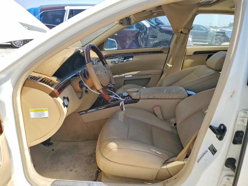 2012 Mercedes-benz S class VIN WDDNG7DB7CA468737 COPART salvage auction — MINOR DENT/SCRATCHES, TX - CERTIFICATE OF TITLE, sold $1,550 on 2026-07-31 (photo 7)