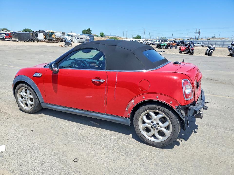 2012 Mini VIN WMWSY3C59CT144253 COPART salvage auction — REAR END, ID - SALVAGE CERTIFICATE OF TITLE, sold $1,550 on 2026-08-13 (photo 2)