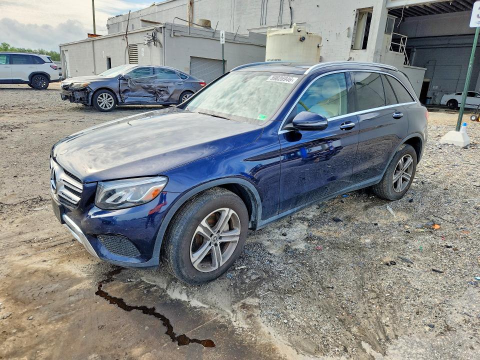 2019 Mercedes-benz Glc VIN WDC0G4KB1KF661449 COPART salvage auction — FRONT END, Salvage Title, sold $10,400 on 2026-08-05 (photo 1)
