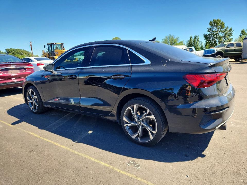 2022 Audi A3 VIN WAUHUDGYXNA059792 COPART salvage auction — MINOR DENT/SCRATCHES, Or - Cert Of Title-Reconstructed, sold $7,700 on 2026-07-25 (photo 2)
