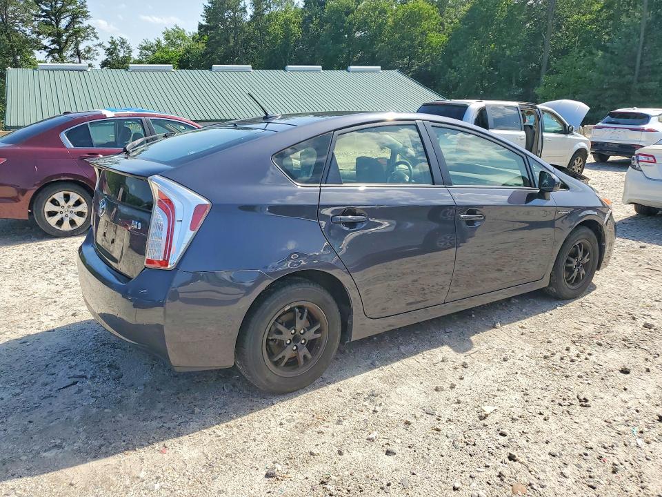 2015 Toyota Prius VIN JTDKN3DU8F1863706 COPART salvage auction — FRONT END, Ma - Cert Of Title-Reconstrctd Coll, sold $2,100 on 2026-07-15 (photo 3)