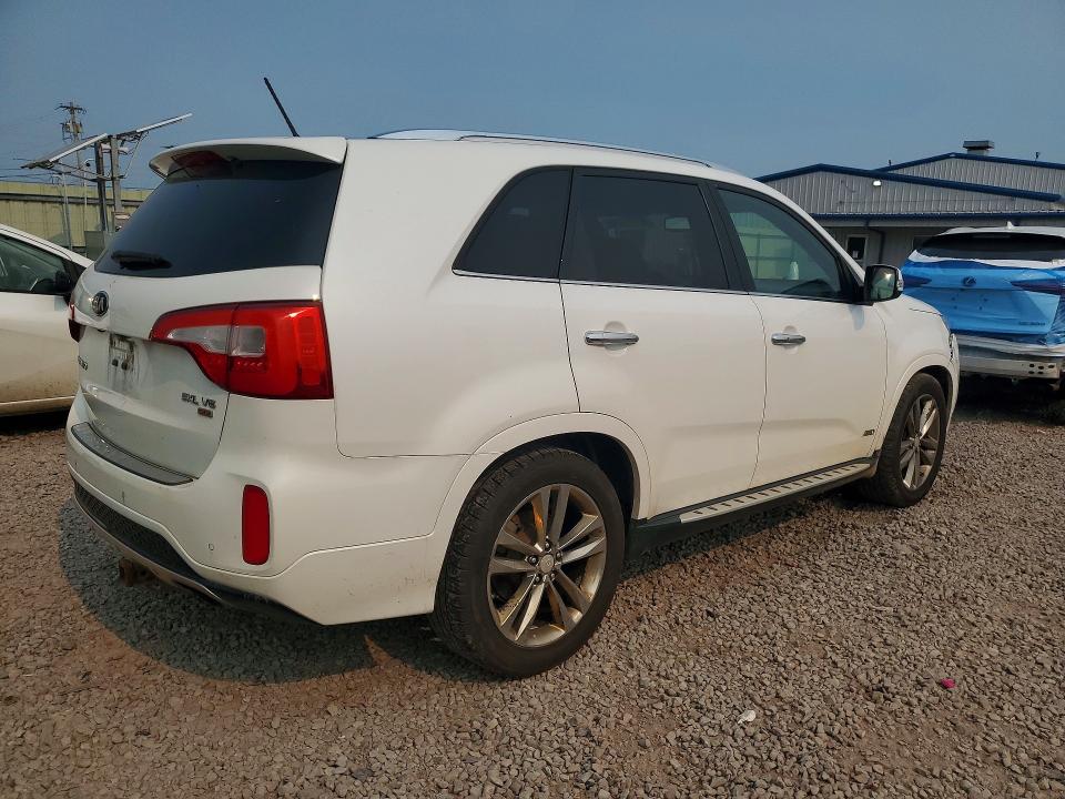2014 Kia Sorento VIN 5XYKWDA76EG487653 COPART salvage auction — FRONT END, NY - MV-907A SALVAGE CERTIFICATE, sold $1,150 on 2026-07-20 (photo 3)