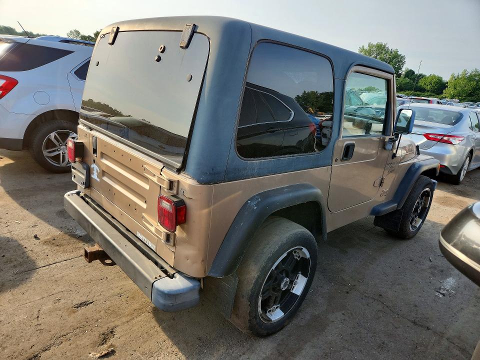 1999 Jeep Wrangler / VIN 1J4FY19S3XP467227 COPART salvage auction — FRONT END, Ct - Certificate Of Title, sold $1,650 on 2026-08-01 (photo 3)