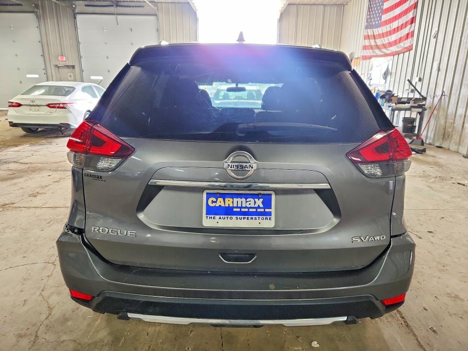 2018 Nissan Rogue VIN JN8AT2MV7JW300182 COPART salvage auction — VANDALISM, WI - CERTIFICATE OF TITLE, sold $325 on 2026-07-27 (photo 6)