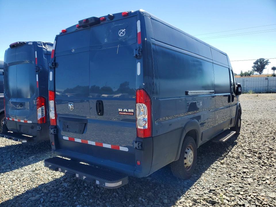 2021 Ram Promaster 3500 VIN 3C6MRVJGXME580152 COPART salvage auction — REAR END, Ca - Dis/Dlr/Exp Only Clean Title, sold $6,700 on 2026-07-30 (photo 3)