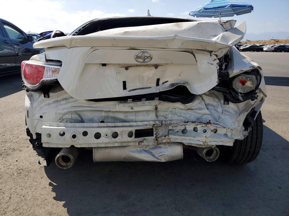 2016 Scion Fr-s VIN JF1ZNAA18G8707192 COPART salvage auction — REAR END, Ca - Salvage Certificate, sold $500 on 2026-07-15 (photo 6)