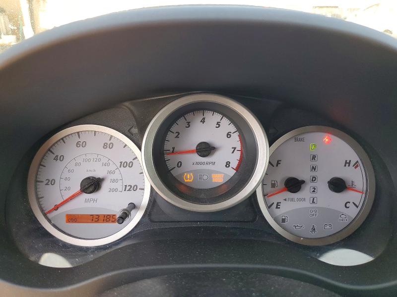 2005 Toyota Rav 4 VIN JTEGD20V550055203 COPART salvage auction — REAR END, Ca - Dis/Dlr/Exp Clean W/Salv Hist, sold $2,400 on 2026-07-31 (photo 9)
