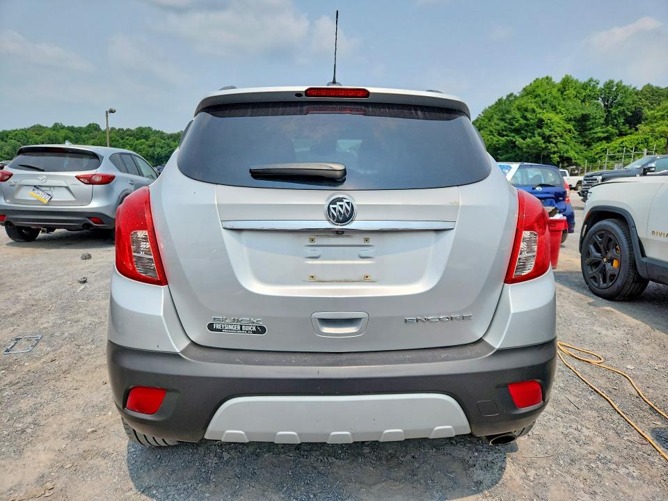 2016 Buick Encore VIN KL4CJASB3GB652800 COPART salvage auction — UNDERCARRIAGE, Pa - Certificate Of Salvage, sold $425 on 2026-07-30 (photo 6)
