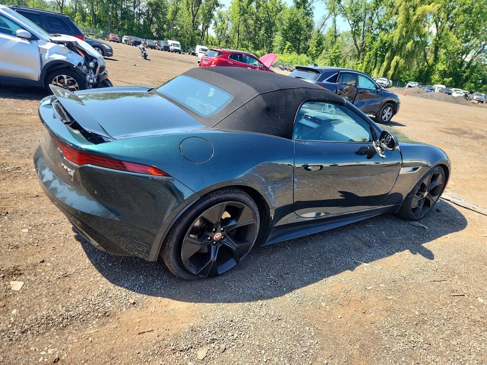 2021 Jaguar F-type VIN SAJD85FV5MCK69756 COPART salvage auction — UNDERCARRIAGE, Ct - Cert Of Title-Salvage, sold $15,400 on 2026-07-28 (photo 3)