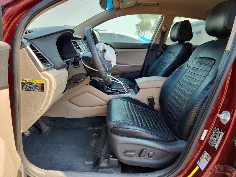 2017 Hyundai Tucson VIN KM8J3CA46HU448774 COPART salvage auction — FRONT END, Nm - Cert Of Title-Salvage, sold $600 on 2026-07-23 (photo 7)