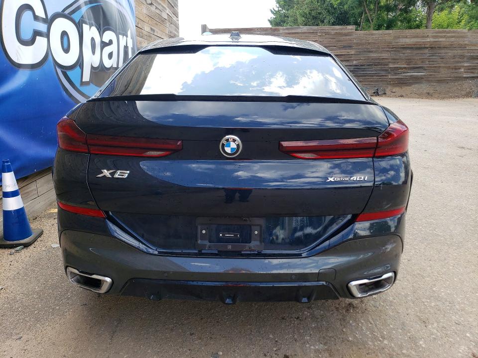 2027 BMW X6 VIN 5UX33EX03V9449875 COPART salvage auction — FRONT END, MN - CERTIFICATE OF TITLE, sold $8,200 on 2026-07-29 (photo 6)