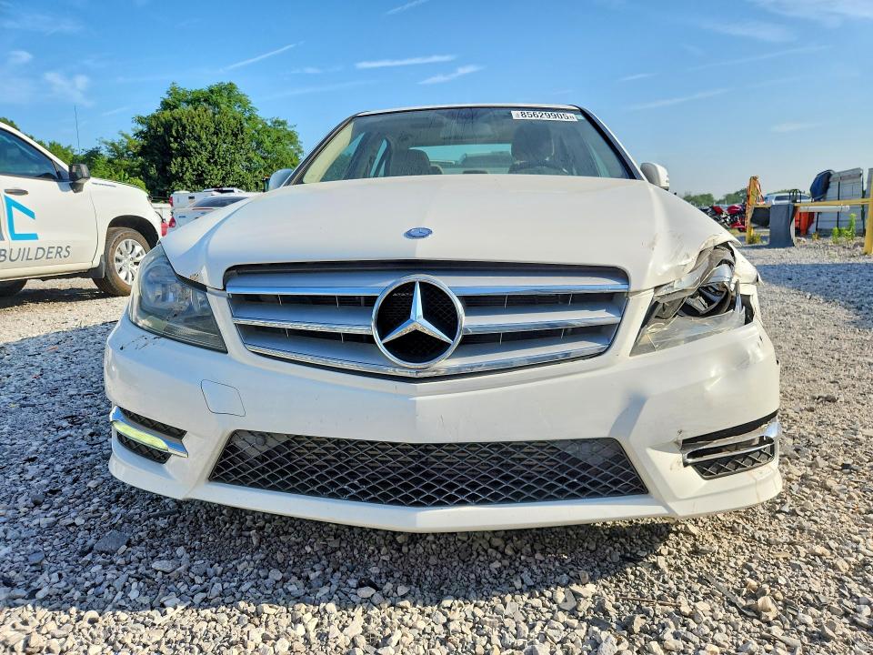 2013 Mercedes-benz VIN WDDGF4HB9DA773050 COPART salvage auction — REAR END, Ar - Cert Of Title-Salvage, sold $275 on 2026-08-10 (photo 5)