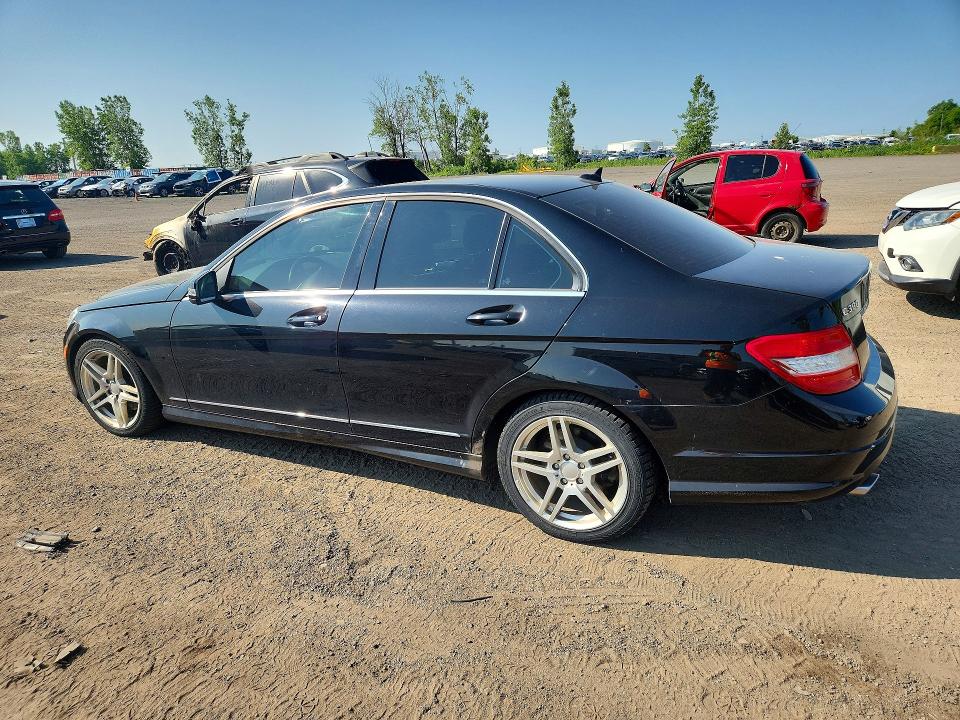 2010 Mercedes-benz VIN WDDGF8BB7AF519318 COPART salvage auction — REAR END, Qc - Gravement Accidente, sold $875 on 2026-08-18 (photo 2)