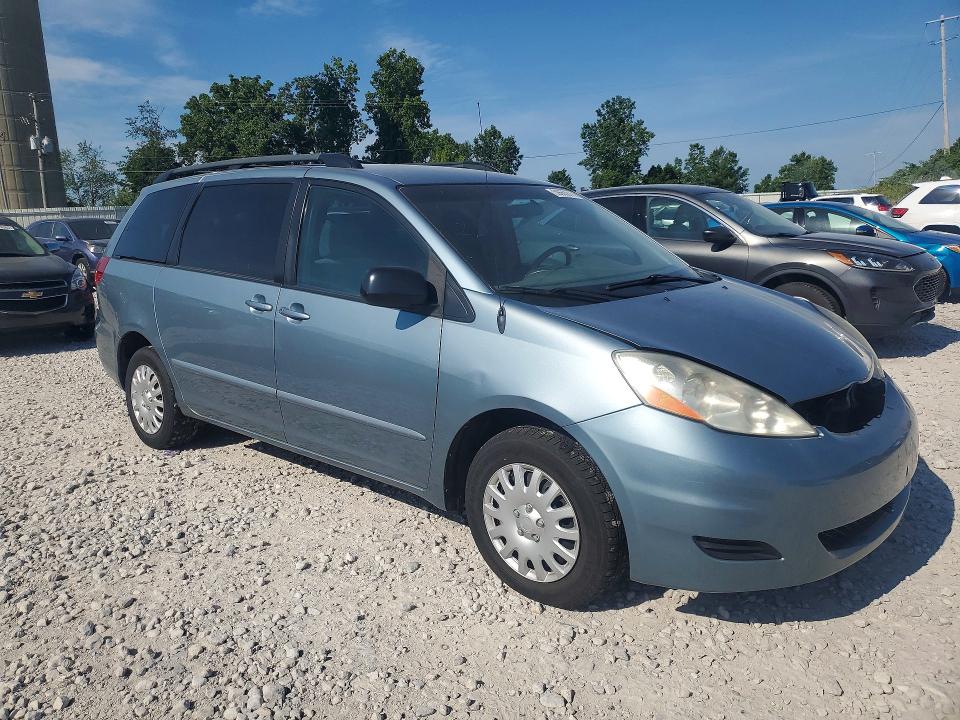 2006 Toyota Sienna VIN 5TDZA23C76S580584 COPART salvage auction — FRONT END, MI - CERTIFICATE OF TITLE, sold $275 on 2026-07-23 (photo 4)