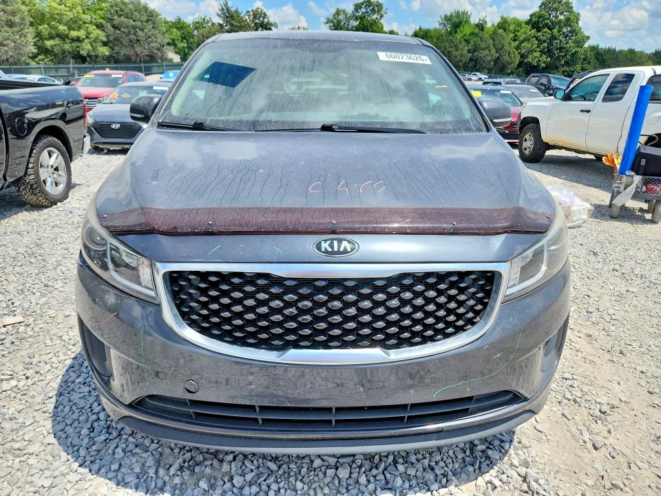 2016 Kia SEDONA VIN KNDMB5C18G6200953 COPART salvage auction — REAR END, Tn - Salvage Certificate, sold $175 on 2026-07-21 (photo 5)