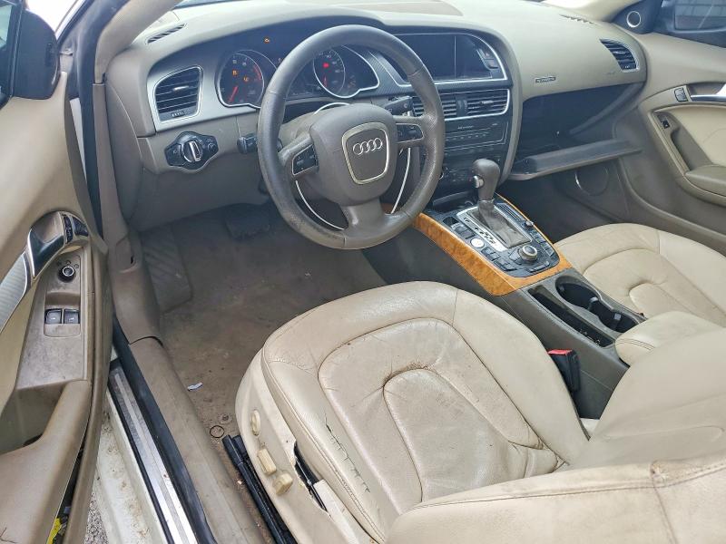 2009 Audi A5 quattro VIN WAUDK78T29A008608 COPART salvage auction — REAR END, MD - CERT OF SALVAGE > 75% DAMAGE (P), sold $125 on 2026-07-28 (photo 8)