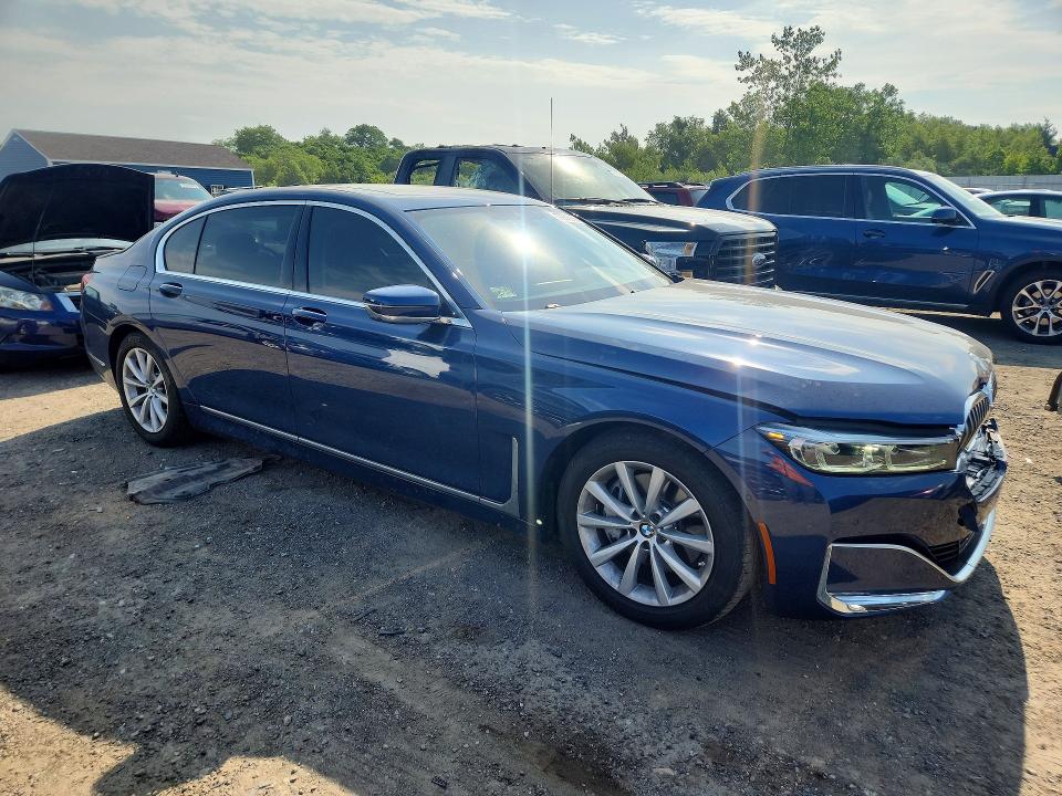 2022 BMW 7er VIN WBA7T4C0XNCK11394 COPART salvage auction — FRONT END, Ma - Cert Of Title-Salvage, sold $24,700 on 2026-07-22 (photo 4)