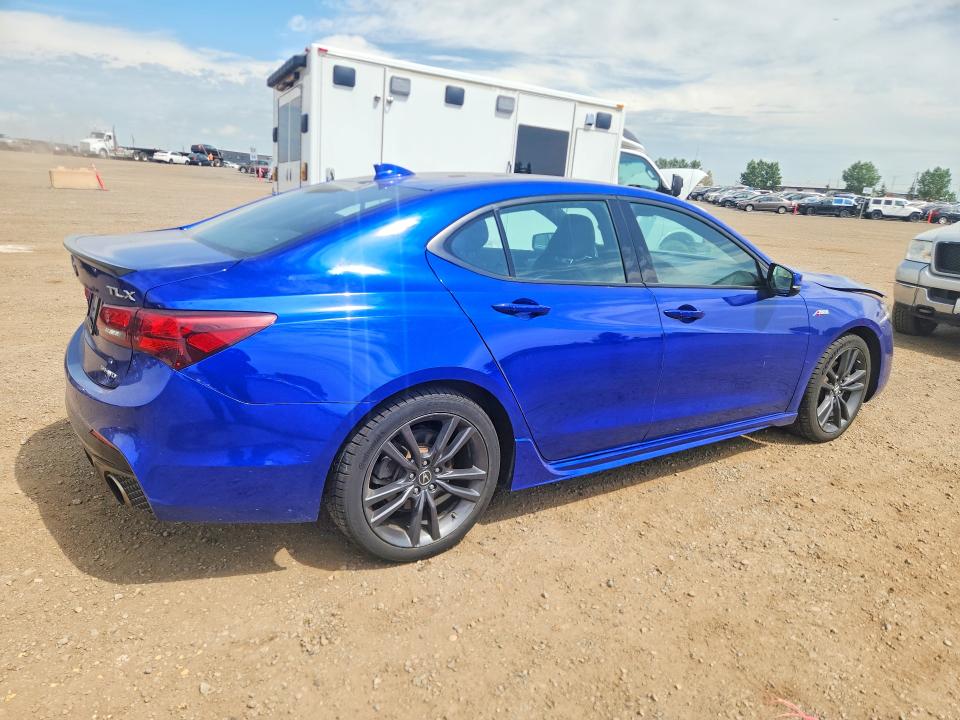 2020 Acura Tlx VIN 19UUB3F81LA800140 COPART salvage auction — FRONT END, AB - BOS - SALVAGE, sold $7,900 on 2026-07-28 (photo 3)