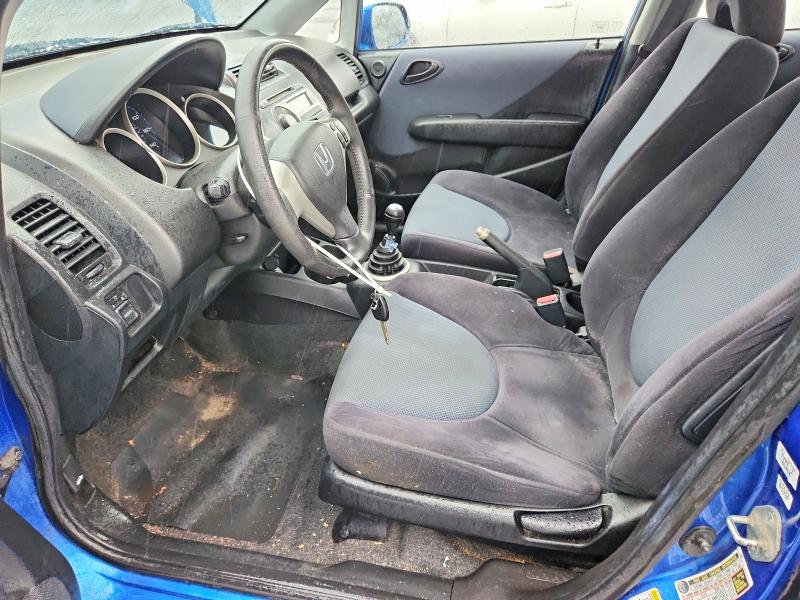 2008 Honda Fit VIN JHMGD37678S004799 COPART salvage auction — FRONT END, Ny - Mv-907A Salvage Certificate, sold $450 on 2026-07-09 (photo 7)