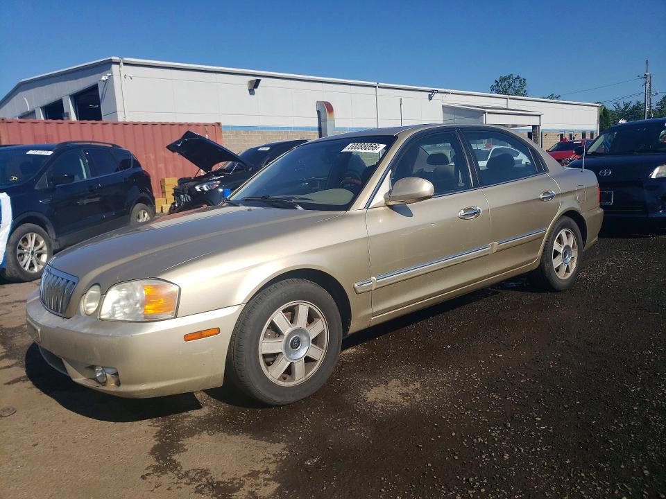 2003 Kia Optima VIN KNAGD126135204482 COPART salvage auction — FRONT END, CT - CERT OF TITLE-SALVAGE, sold $475 on 2026-07-17 (photo 1)