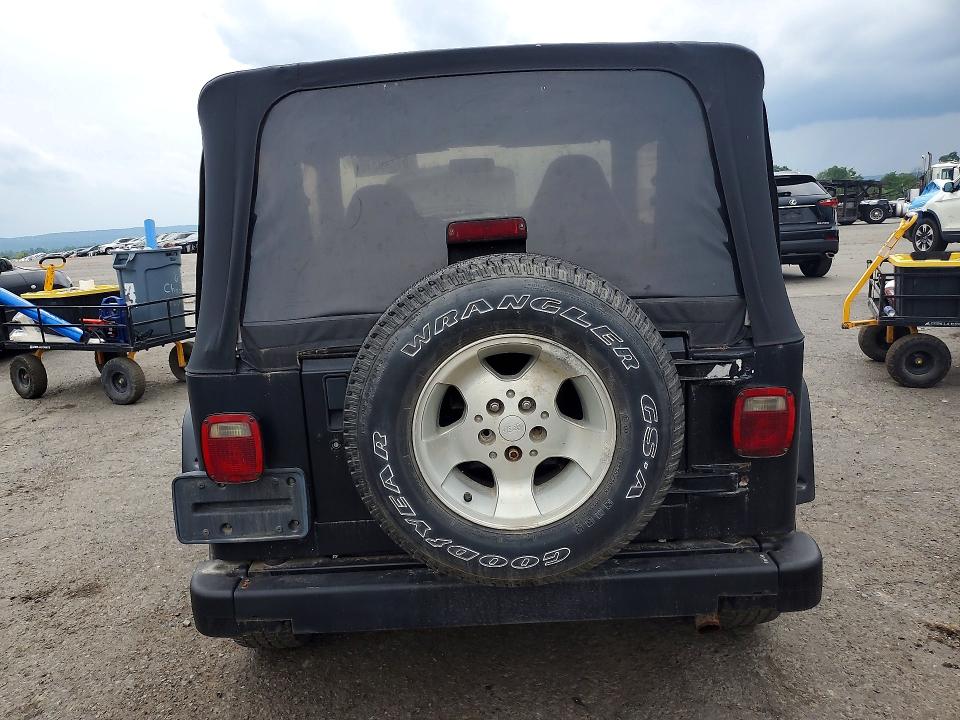 1998 Jeep Wrangler / VIN 1J4FY29P1WP803909 COPART salvage auction — FRONT END, PA - CERTIFICATE OF SALVAGE, sold $400 on 2026-08-04 (photo 6)