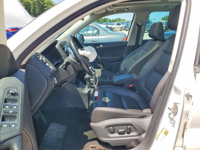 2017 Volkswagen Tiguan VIN WVGSV7AX2HK007381 COPART salvage auction — FRONT END, Ma - Cert Of Title-Salvage, sold $2,000 on 2026-08-12 (photo 7)