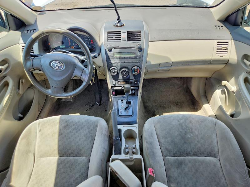 2010 Toyota Corolla VIN JTDBU4EE8AJ060239 COPART salvage auction — FRONT END, AZ - CERTIFICATE OF TITLE, sold $1,400 on 2026-07-31 (photo 8)