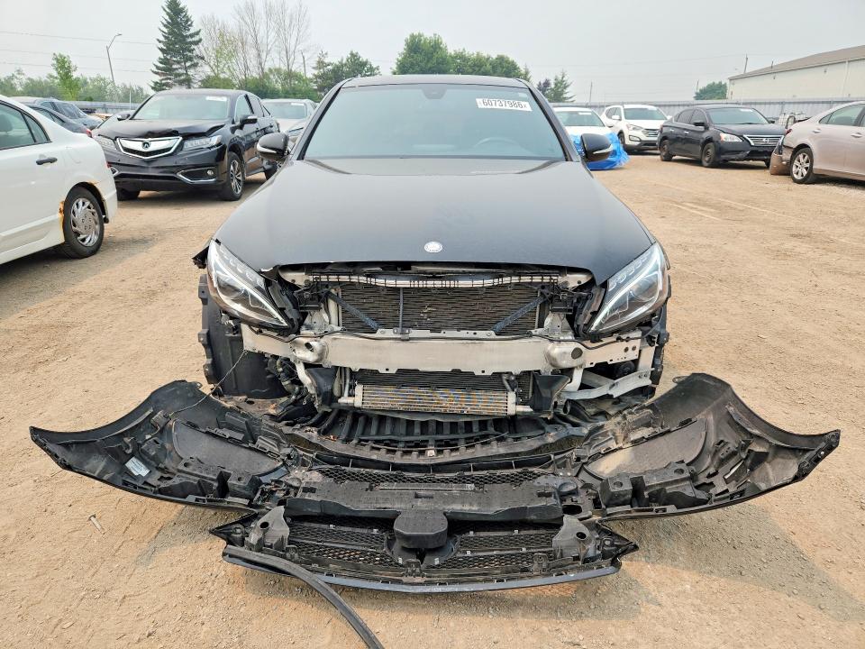 2015 Mercedes-benz C class VIN 55SWF4KB7FU000763 COPART salvage auction — FRONT END, ON - PERMIT NO BRAND - UNFIT, sold $8,000 on 2026-08-13 (photo 5)