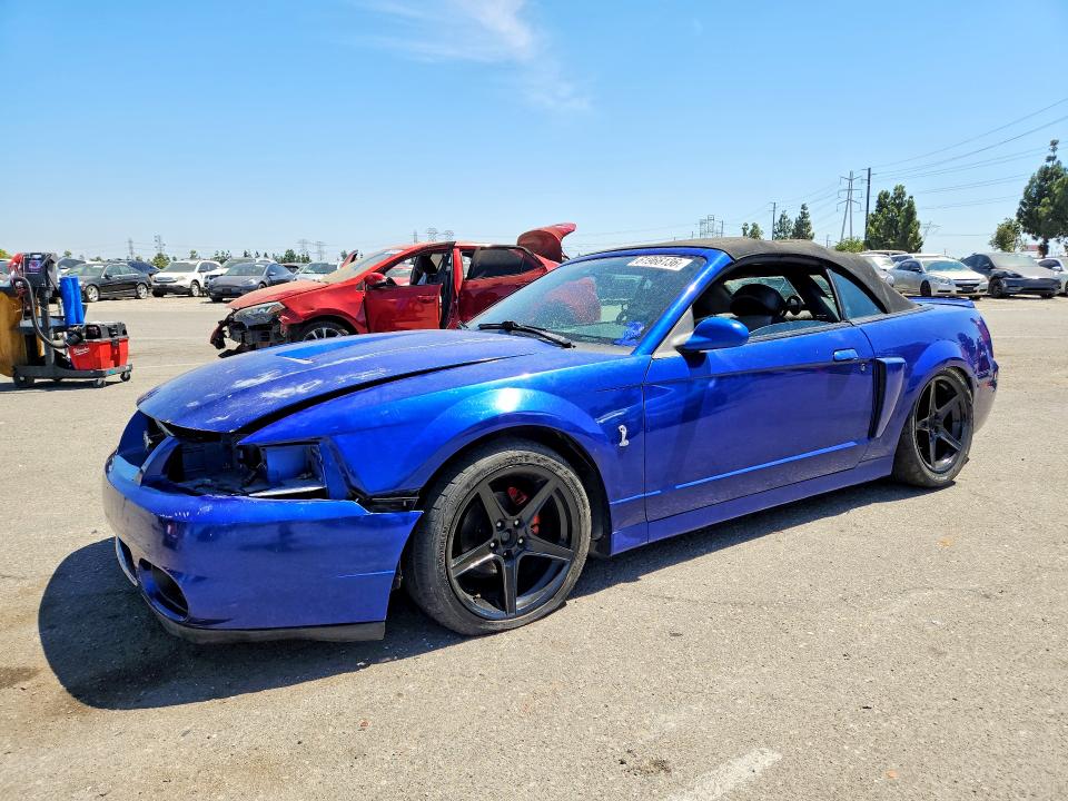 2003 Ford Mustang VIN 1FAFP49Y13F302765 — COPART salvage auction photo