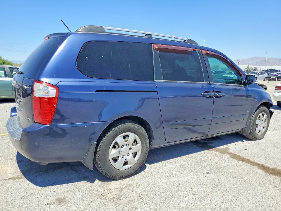 2009 Kia SEDONA VIN KNDMB233X96278573 COPART salvage auction — FRONT END, Nv - Salvage Title, sold $375 on 2026-07-30 (photo 3)