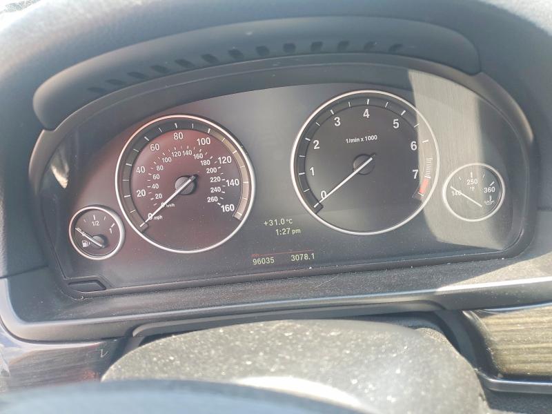 2013 BMW 5er VIN WBAXH5C56DDW14574 COPART salvage auction — FRONT END, OH - CERTIFICATE OF TITLE, sold $925 on 2026-07-31 (photo 9)