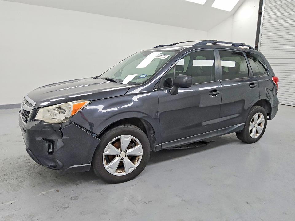 2016 Subaru Forester VIN JF2SJAFC9GH467220 COPART salvage auction — FRONT END, Tx - Certificate Of Title, sold $225 on 2026-07-28 (photo 1)