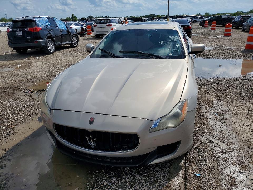 2014 Maserati Quattroporte VIN ZAM56PPA9E1072890 COPART salvage auction — MINOR DENT/SCRATCHES, Tx - Certificate Of Title (P), sold $3,650 on 2026-07-16 (photo 5)